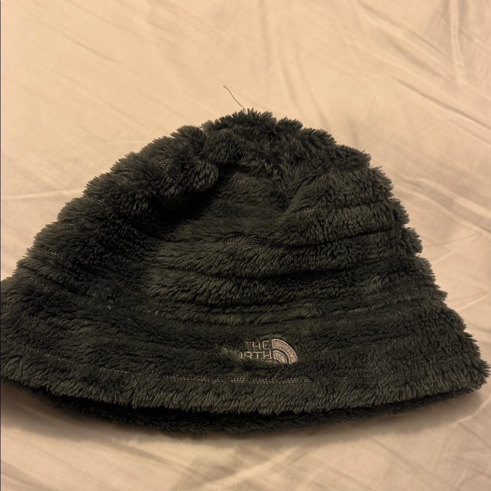 The North Face Dark Gray Fleece hat